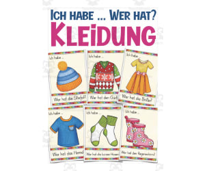 German: I have... Who has? - Clothing