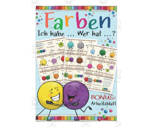 German: I have... Who has? - Colours