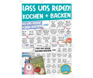 German: Let's Talk About Cooking & Baking Board Game