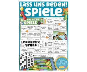 German: Let's Talk About Games Board Game