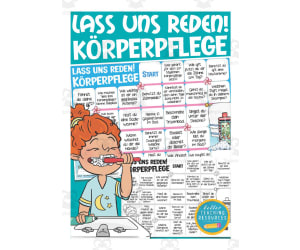 German: Let's Talk About Personal Hygiene Board Game
