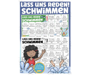 German: Let's Talk About Swimming Board Game