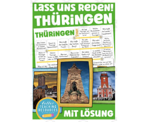 German: Let's Talk About Thuringia Board Game