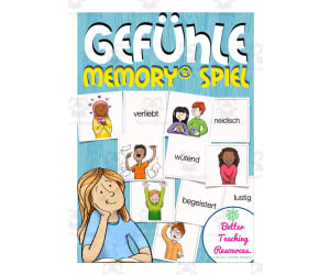 German Memory Cards: Feelings & Emotions