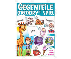 German Memory Cards: Opposites