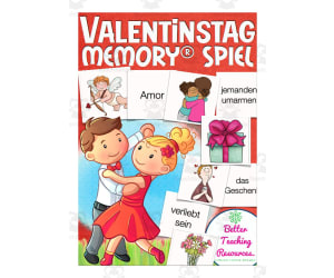 German Memory Cards: Valentine's Day