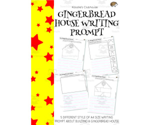 Gingerbread House Writing Prompt
