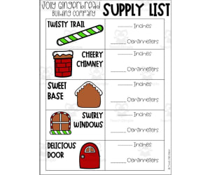 Gingerbread Measurement