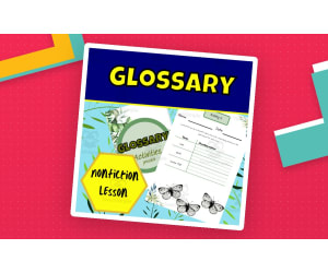 Glossary worksheets