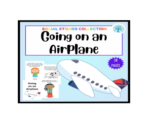 Going on an Airplane Social Story