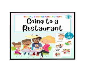 Going out to a Restaurant Social Story