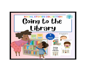 Going to the Library Social Story