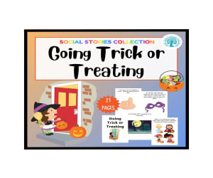 Going Trick or Treating Social Story