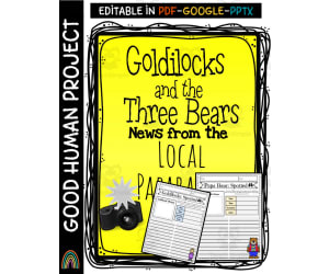 Goldilocks and the Three Bears | Paparazzi News | Creative Writing