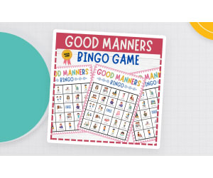 Good Manners Bingo Game Printable | Social Skills, Kindness SEL
