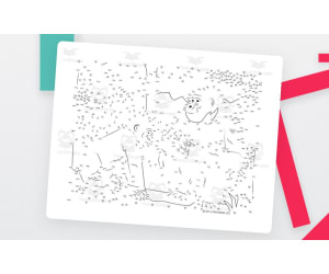 Gorilla Dot-to-Dot PDF