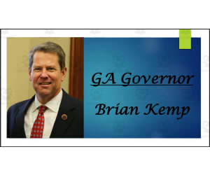 Governor Brian Kemp (GA) Biography PowerPoint
