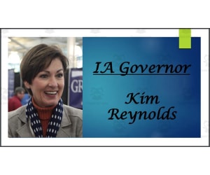 Governor Kim Reynolds (IA) Biography PowerPoint