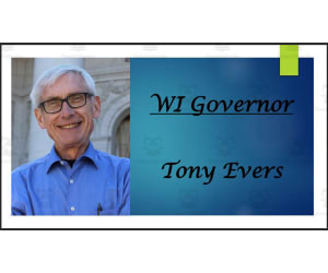 Governor Tony Evers (WI) Biography PowerPoint