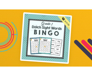 Grade 1 Dolch Sight Words Bingo