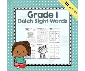 Grade 1 | Dolch Sight Words Bundle
