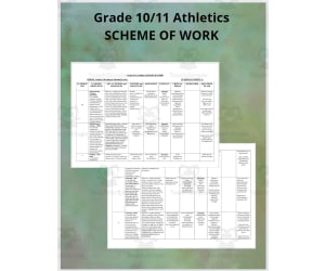 Grade 10/11 Athletics SCHEME OF WORK