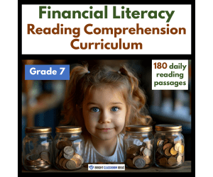 Grade 7 Financial Literacy Reading Comprehension | 180 Daily Passages
