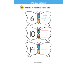 Grade K: Beginning Math Numbers 1-20 Review Printable Workbook