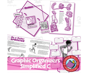 Graphic Organizers Simplified C - Reading, Writing & Thinking Skills