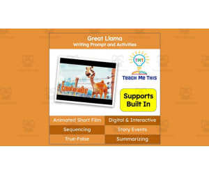 Great Llama Animated Writing Activity | Short Film