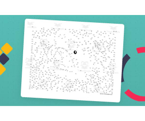 Great White Shark Dot-to-Dot / Connect the Dots PDF