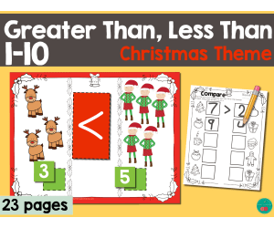 Greater Than Less Than Christmas