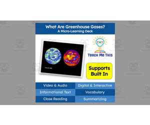 Greenhouse Gases | Interactive Science Lesson | Micro-Learning Deck