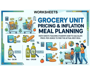 Grocery Unit Pricing & Inflation Meal Planning