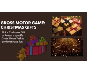 Gross Motor Game: Christmas Gifts