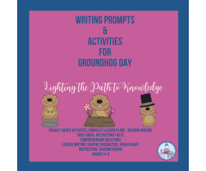 Groundhog Day Writing Prompts and Activities