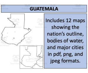 Guatemala Map Resources