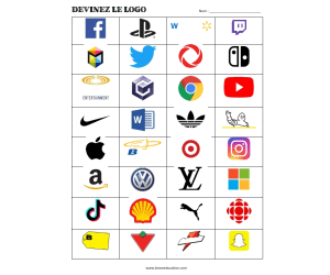 Guess that Logo! - Brands ( French Version)