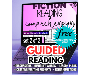 Guided Reading Activities and Lesson Plans Fiction Set 2