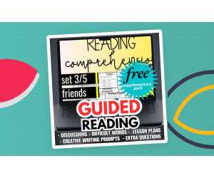 Guided Reading Activities and Lesson Plans Fiction Set 3 - Friends