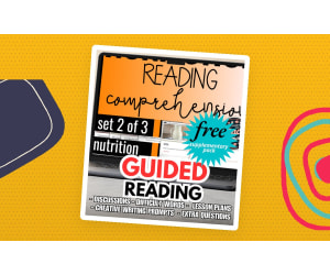 Guided Reading Activities and Lesson Plans Nonfiction Set 2 Nutrition