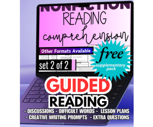 Guided Reading Activities and Lesson Plans Nonfiction Set 2