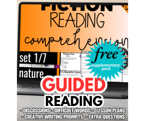 Guided Reading Activities with Lesson Plans: Fiction Set 1 - Nature