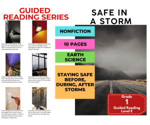 Guided Reading Level E - Safe in a Storm