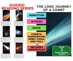 Guided Reading Level N - The Long Journey of Comets (with Lesson Plan)