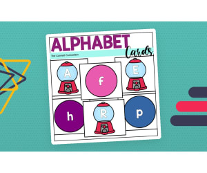 Gumball Alphabet Cards