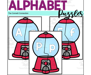 Gumball Alphabet Puzzles