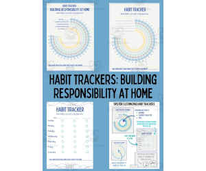 Habit Trackers:  Building Responsibility at Home