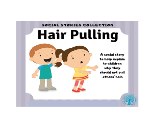 Hair Pulling Social Story