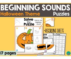 Halloween Beginning Sounds